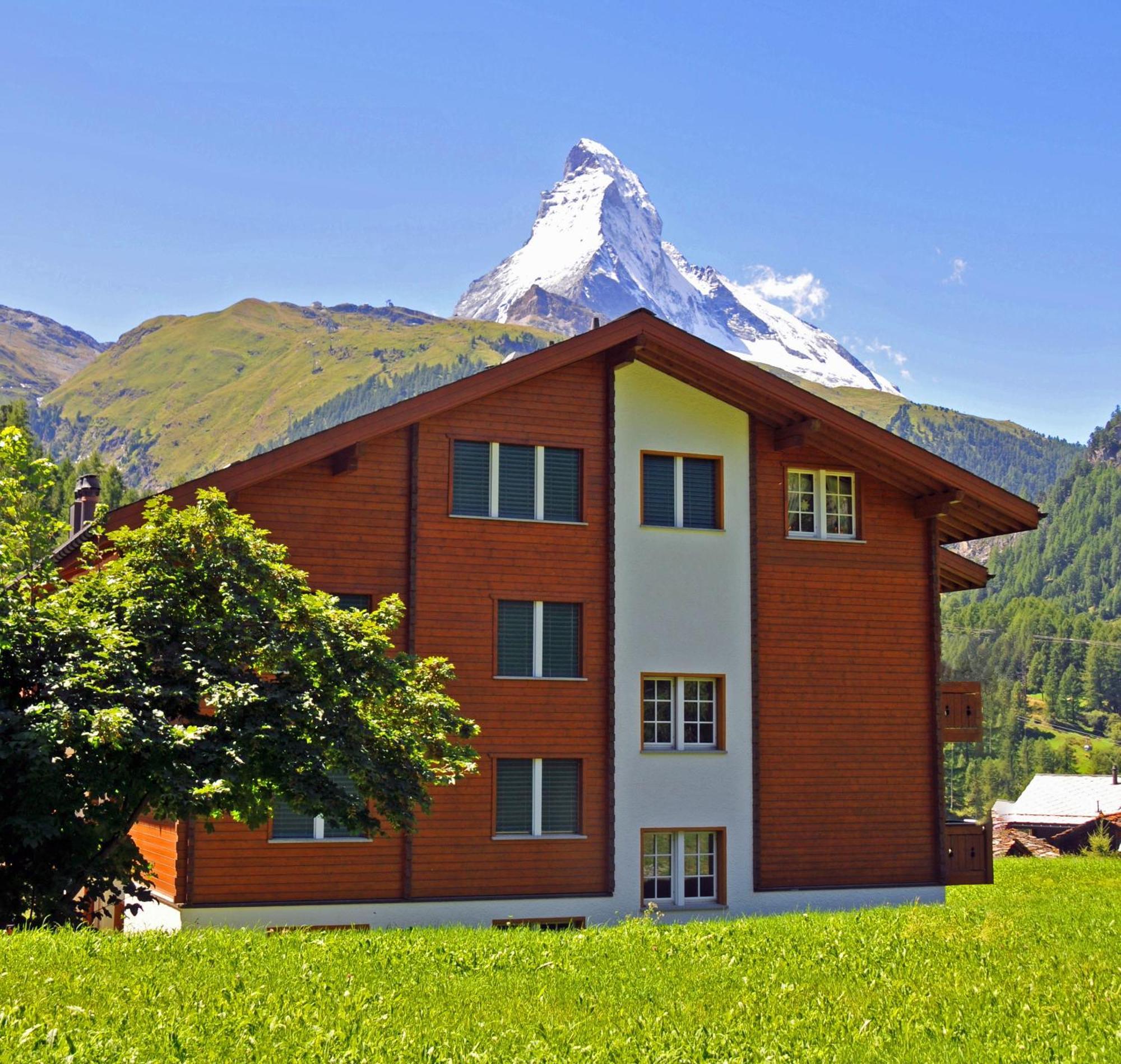 Haus Vira Appartement Zermatt Buitenkant foto